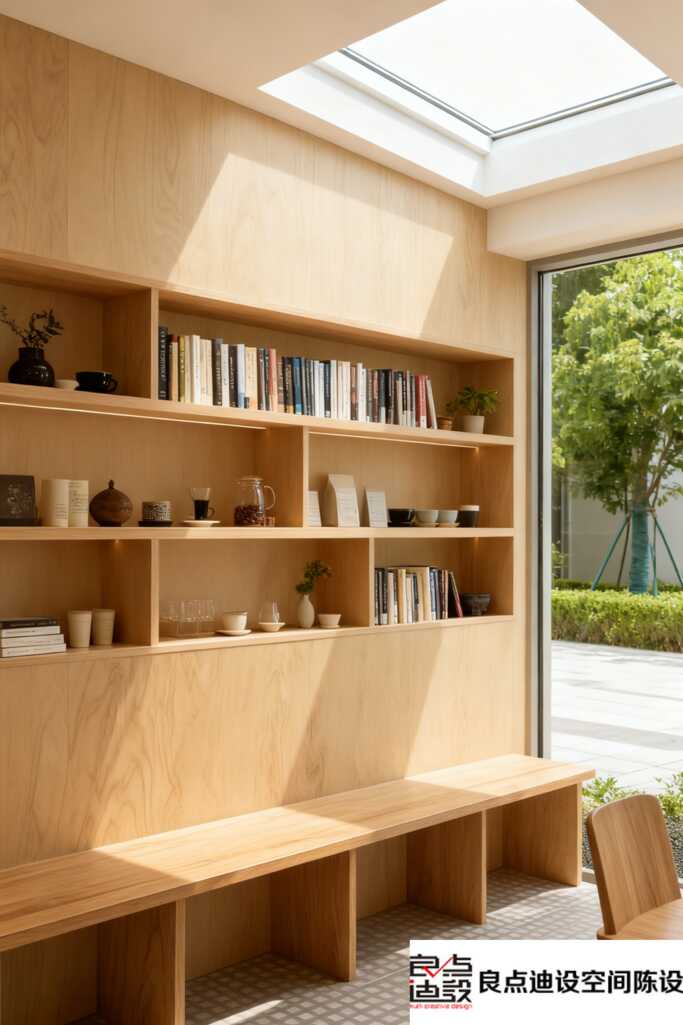 教科书级原木风咖啡店软装设计，把“慢生活”装进空间里​